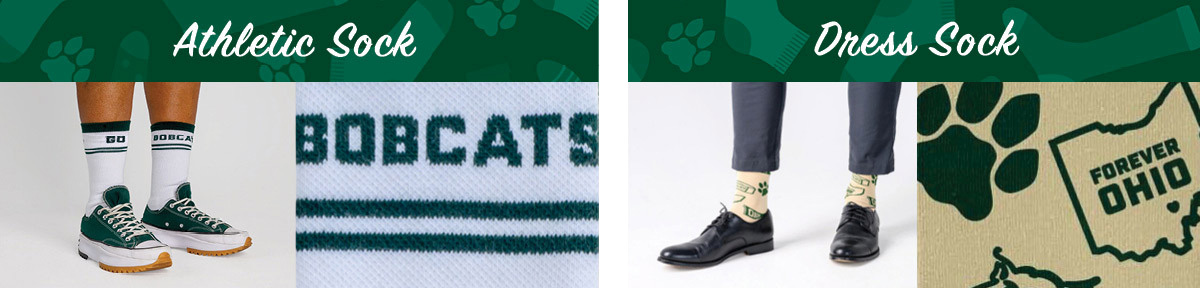 When you make a $25 or more donation for Socktober, choose your sock style. Donations over $45 recieve both!