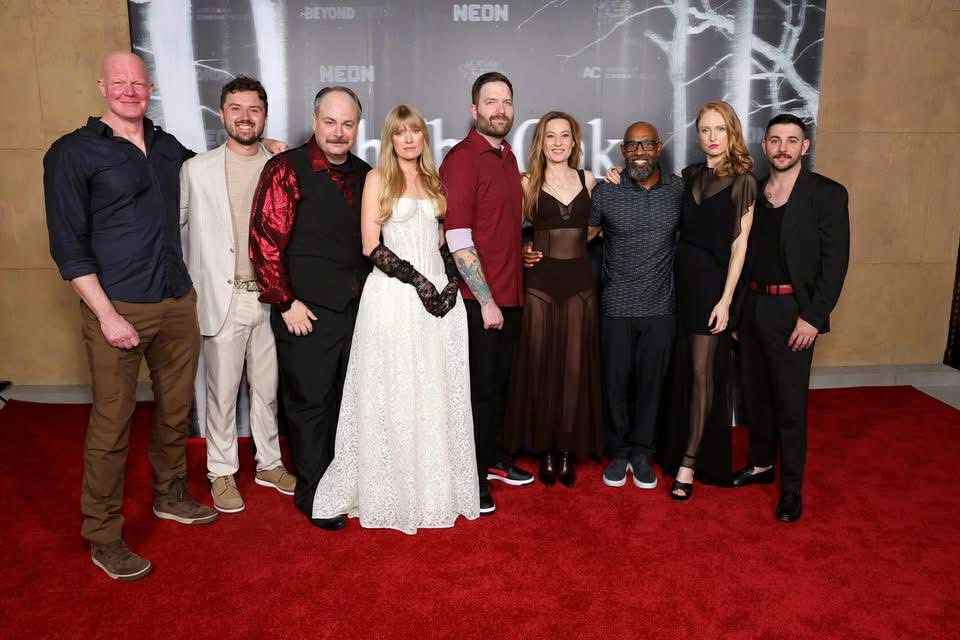 Baldasare with his cast