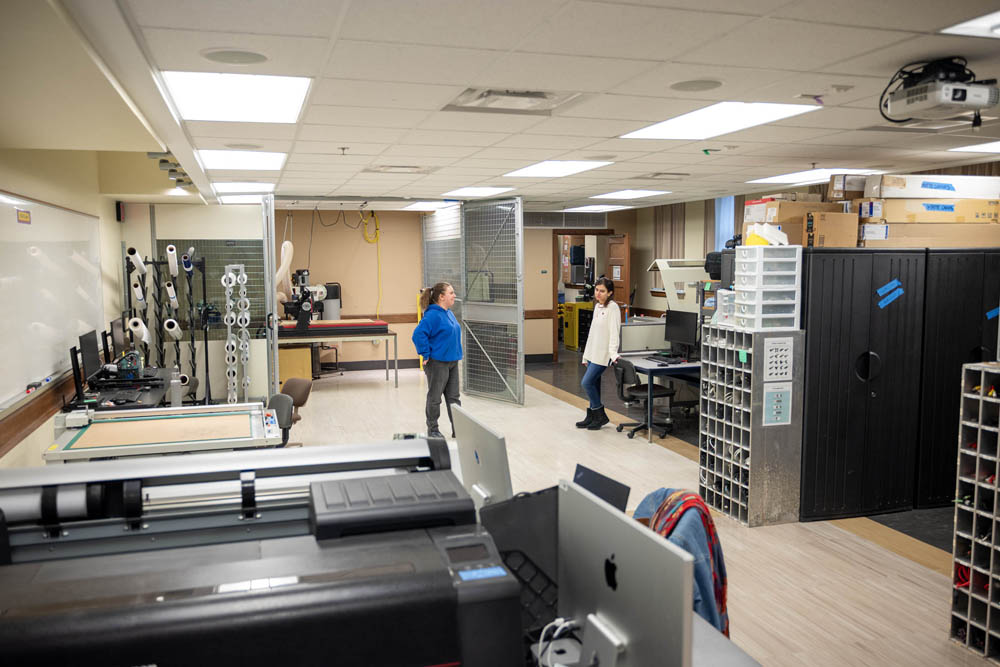 Photo of machines in the CREATE_space lab