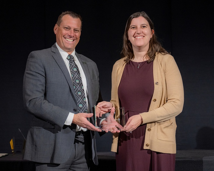 Eric Muth and Jean Forney