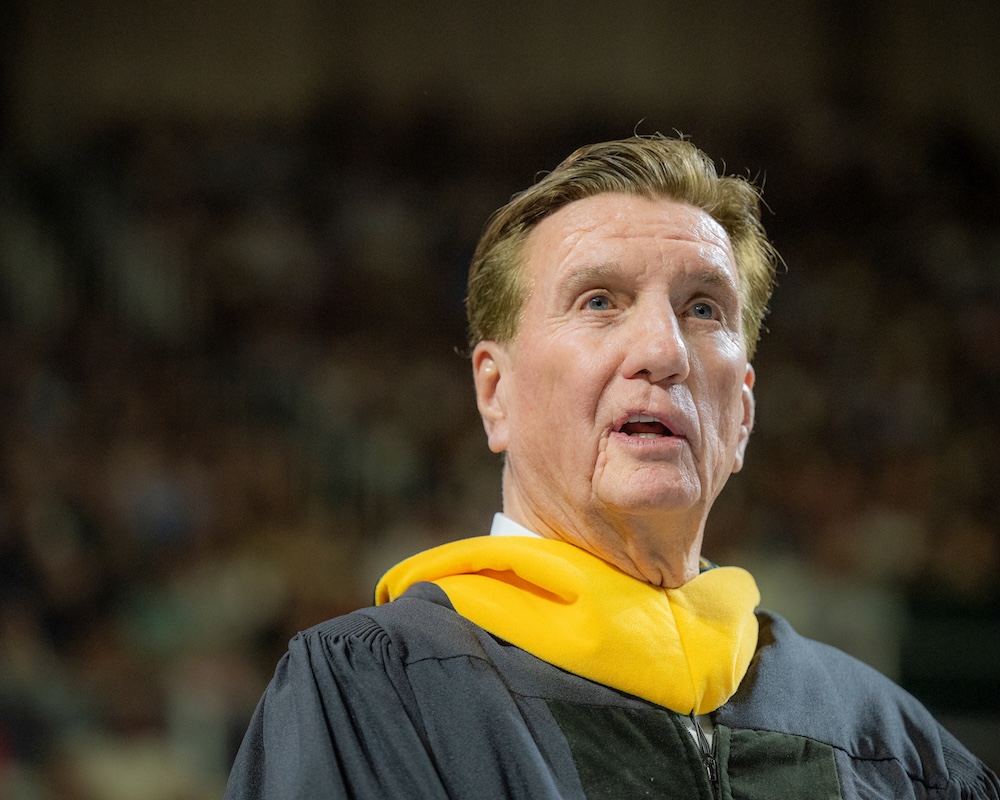 Commencement speaker Larry Conner
