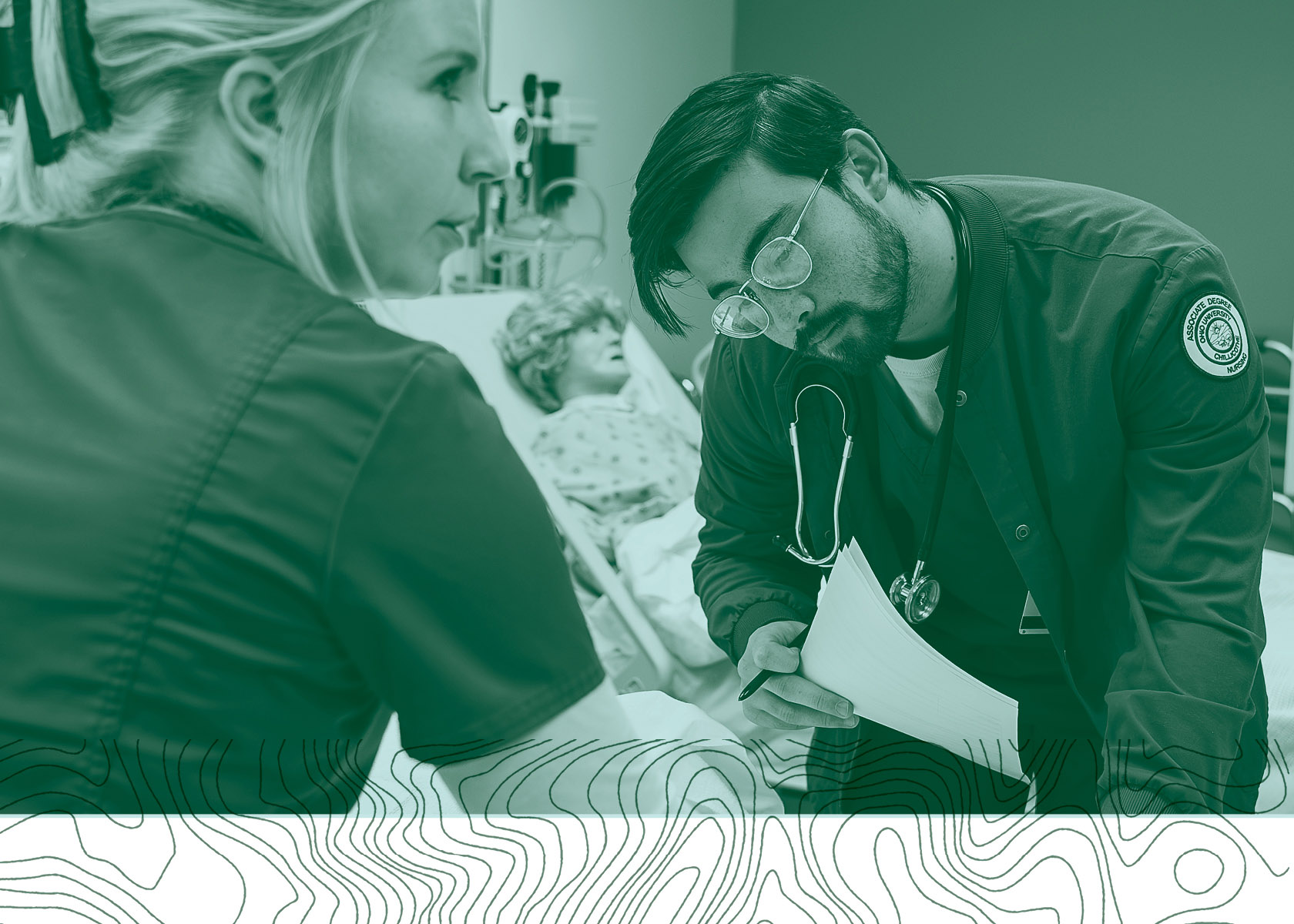 2 nursing students 