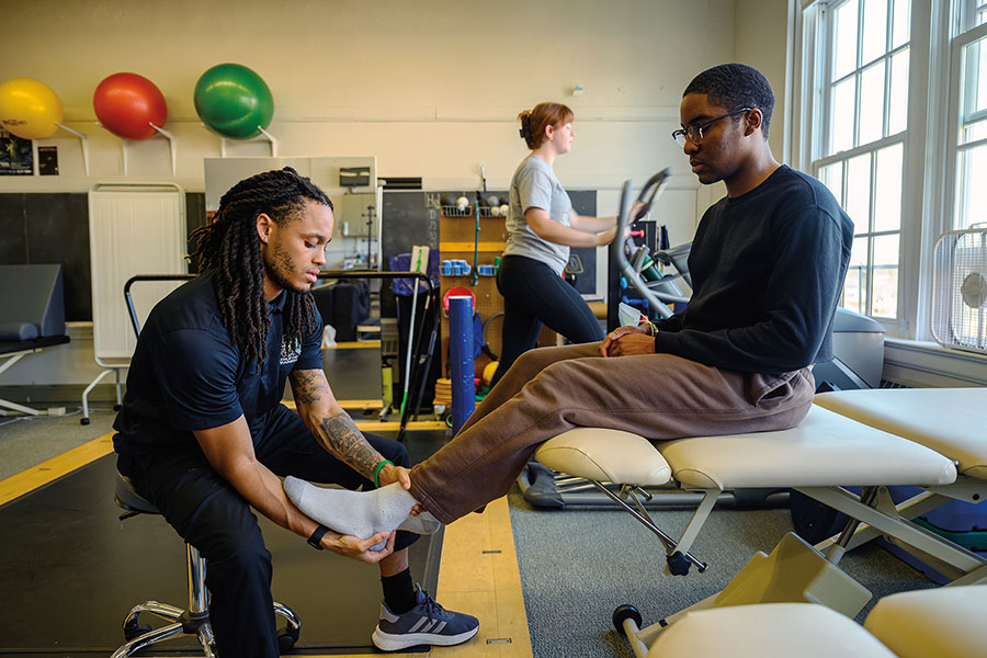 Founded in 2013, OHIO’s interdisciplinary SHAPe Clinic gives student performing artists access to specialized health care typically reserved for athletes, addressing the unique physical demands of performance.