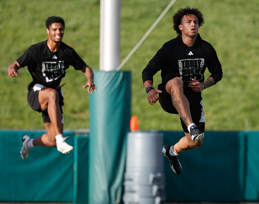 How OHIO Football uses GPS tracking to improve player performance