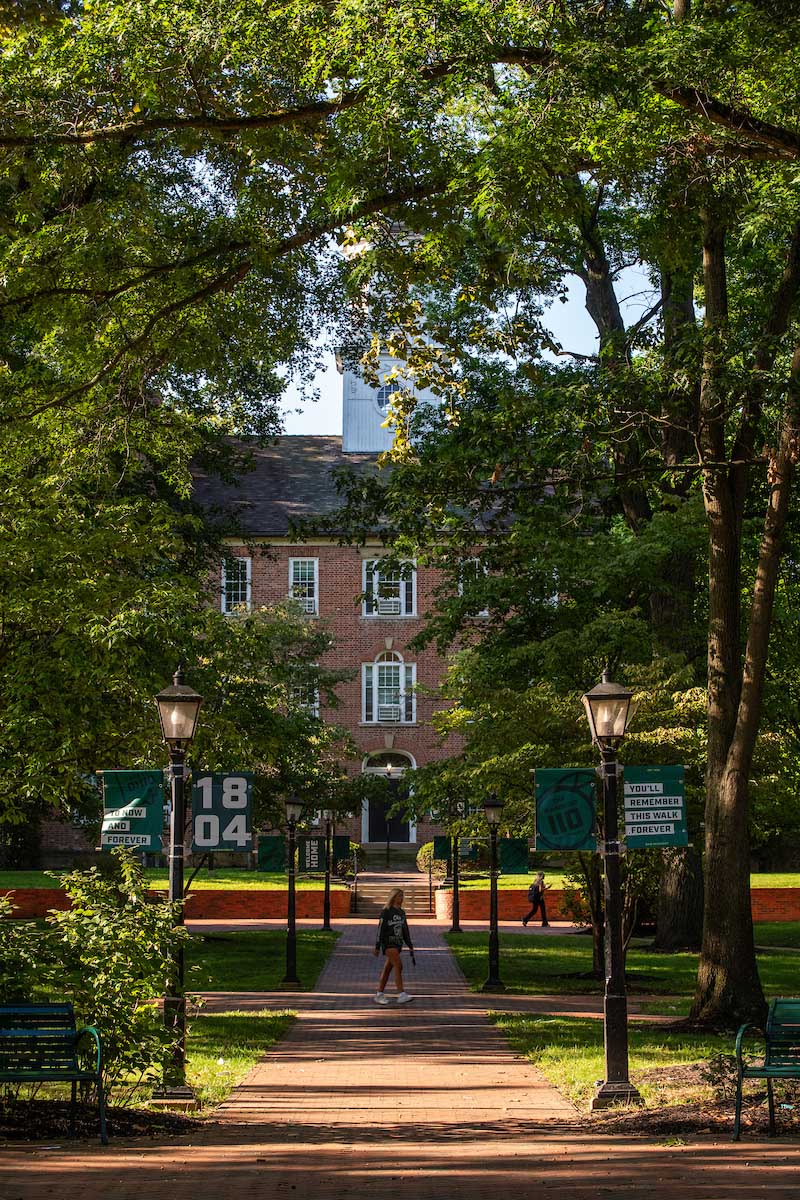 An image of College Green at OHIO's Athens Campus. 