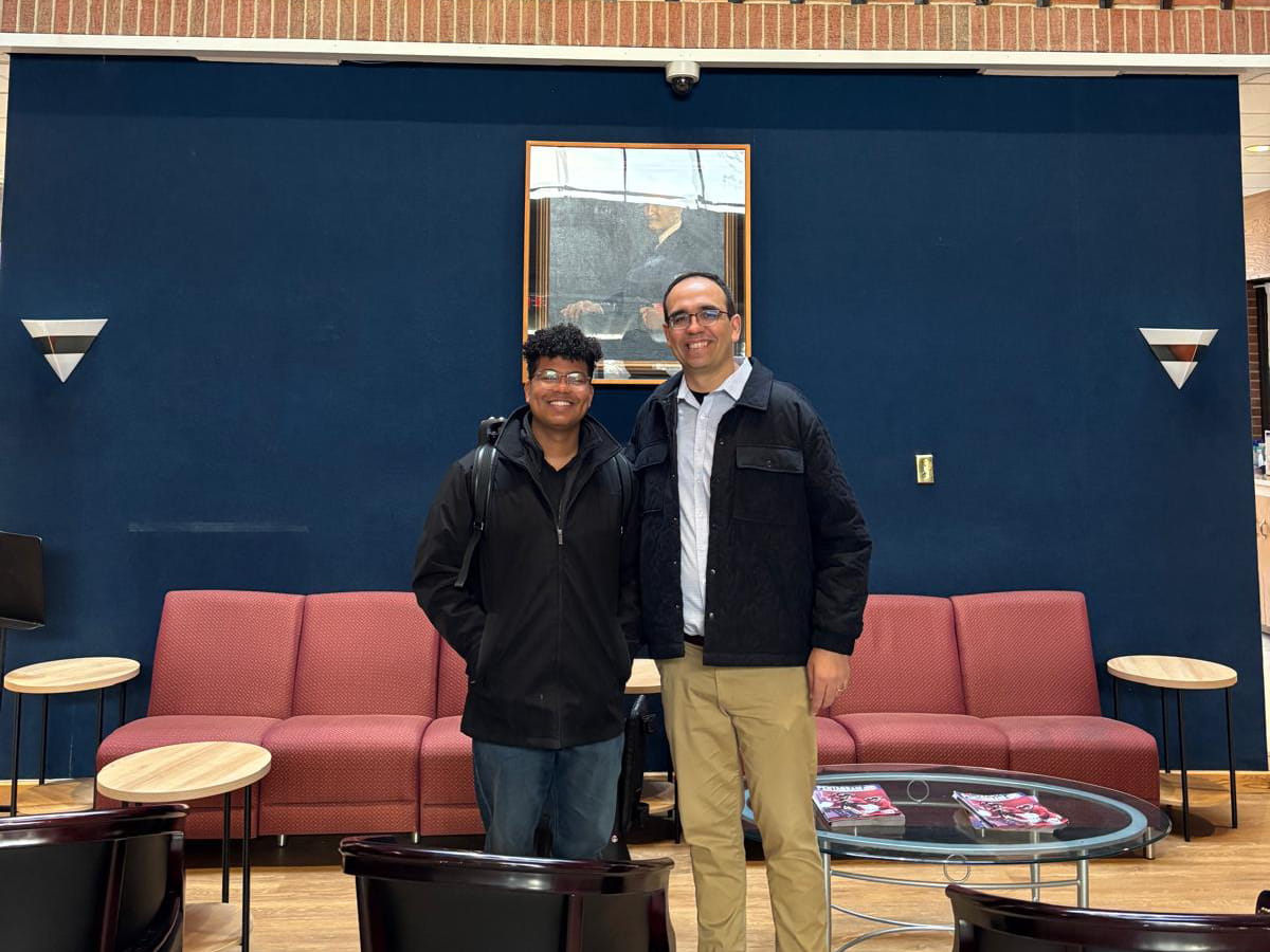 Harnefer Olveira Cruz and Dr. Lucas Borges together