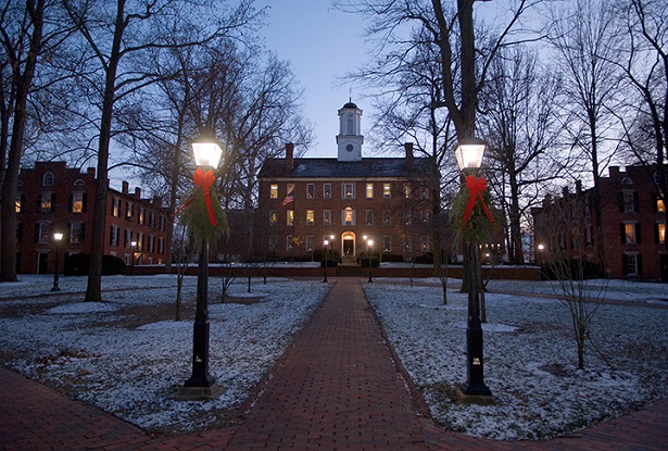 Cutler Hall holiday