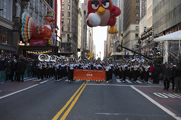 Marching 110 at Macy's Parade in 2017