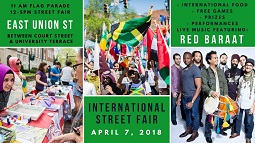 International Street Fair, Saturday, April 7