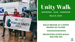 Unity Walk 2018, March 26, 4:00 p.m.