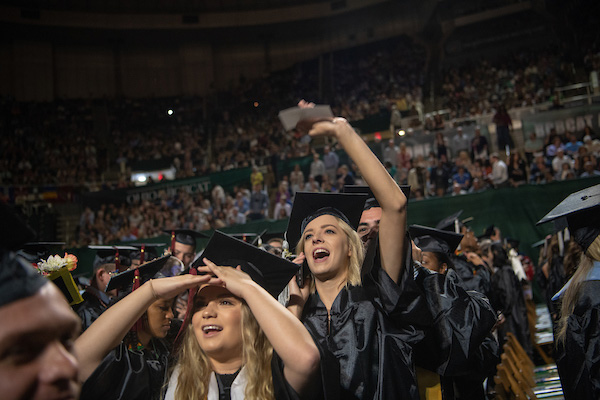 Graduates celebrate