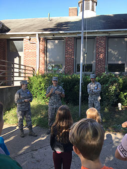 Air Force ROTC at West Elementary