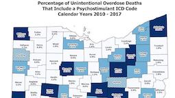 Meth and other psychostimulant-related overdose deaths grow by over 5,000 percent in Ohio