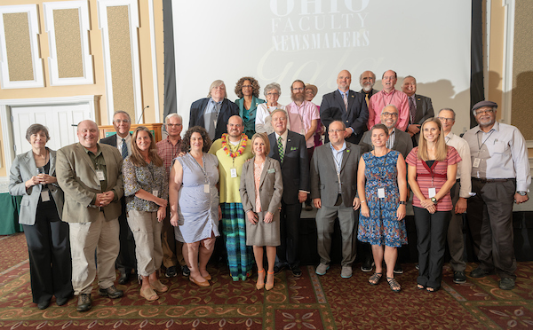 Faculty Newsmakers Gala Group Photo