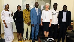 OHIO meeting with government and education official in The Gambia
