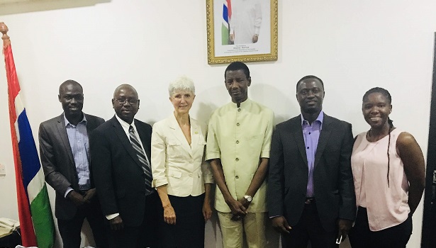 OHIO meeting with officials in The Gambia