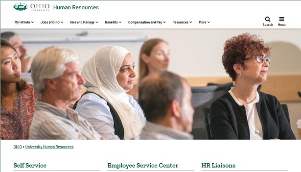 HR homepage