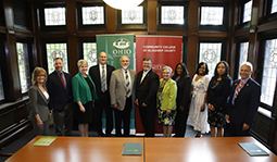 The Community College of Allegheny County and Ohio University entered into a collaborative agreement for a nursing degree pathway.
