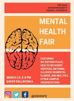 A variety of mental health service providers, campus resources and campus and community organizations will be at the event, such as My Sister’s Place, Health Recovery Services, National Alliance on Mental Illness and others.