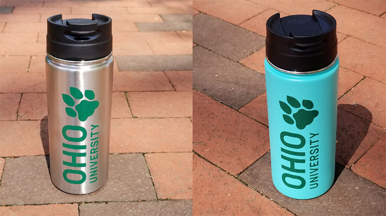 These stainless steel tumblers are part of The Bobcat Store’s spring 2020 collection.