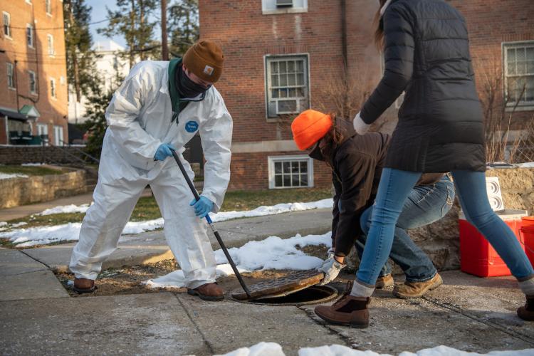 COVID Wastewater collection