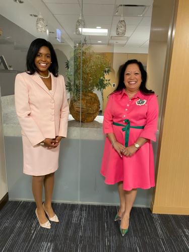 Dr. Shantelle K. Jenkins and Dr. Gigi Secuban