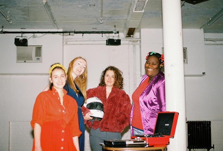 Elana Binysh, Stephanie Fuller, Madeleine Lewis and Ally Poole