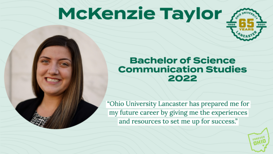 McKenzie Taylor, Bachelor of Science, Communication Studies 2022
