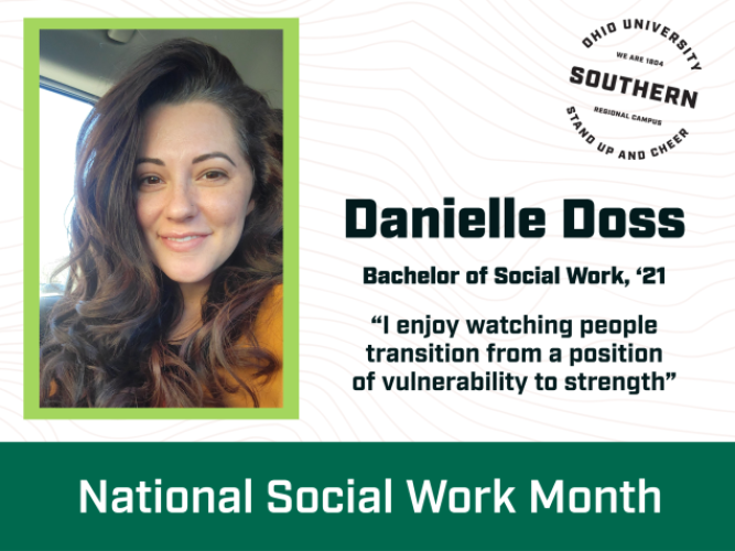 Danielle Doss, Bachelor of Social Work, 2021