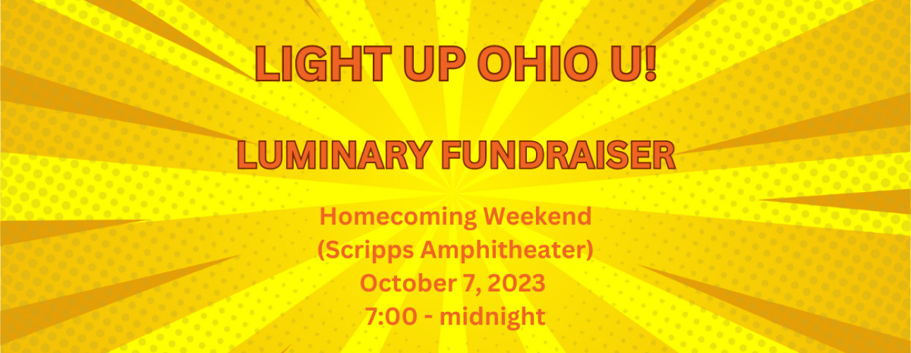 Light Up Ohio U! Luminary Fundraiser