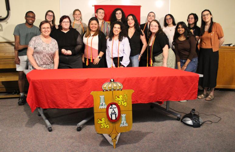 Members of Sigma Delta Pi Chapter in 2025