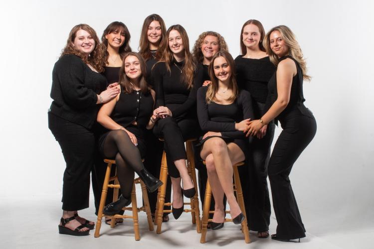 The members of the 2025 Panhellenic Council Executive Board