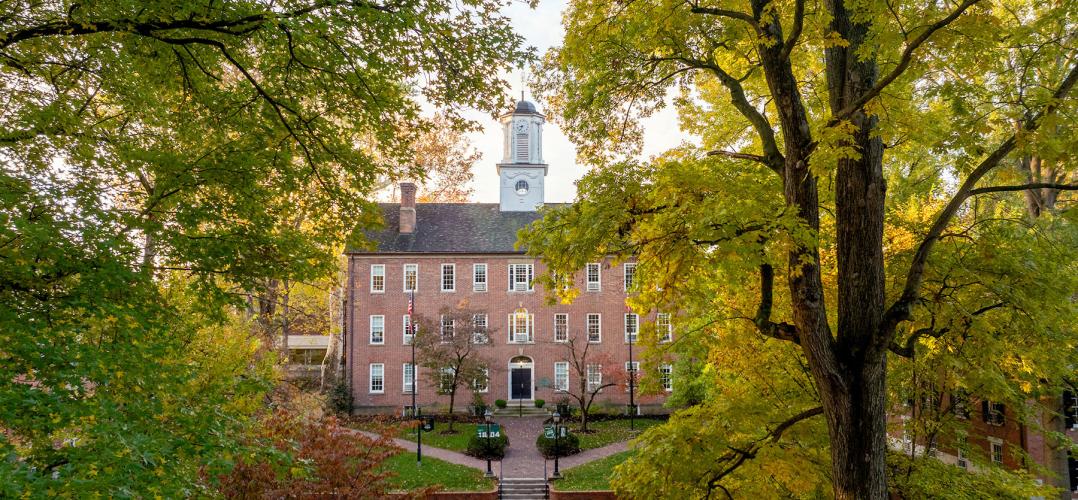 Cutler Hall on College Green.