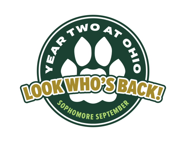 Look Who's Back! Year Two at OHIO. Sophomore September.