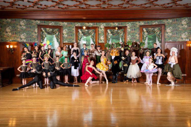 Oglebay Institute's Beauty and the Beast Youth Ballet Cast October 2026