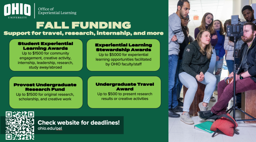 Experiential Learning funding