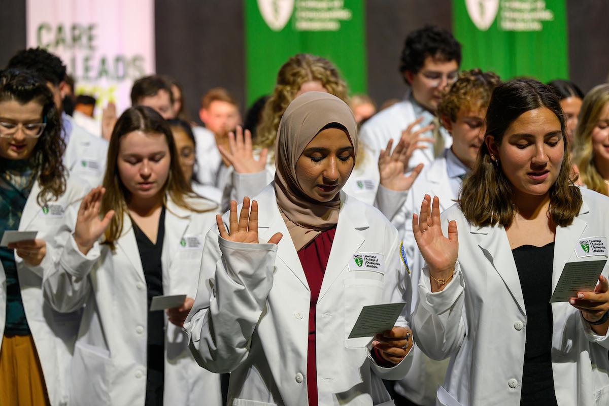 HCOM students from Class of 2029 say pledge