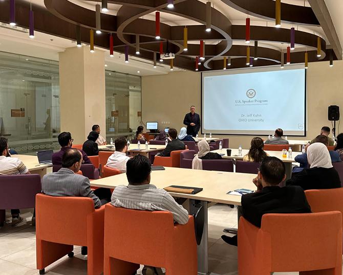 Jeff Kuhn teaches teaches in Saudi Arabia.