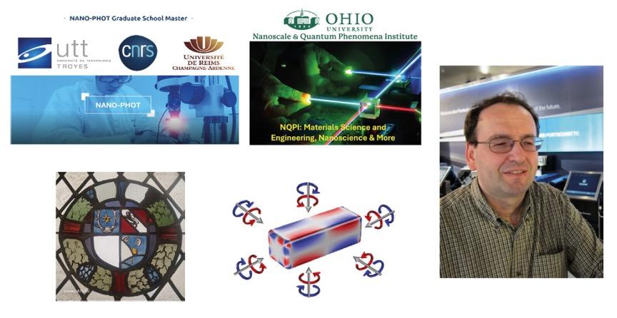 Several images including physics research and a photo of Alexander Govorov