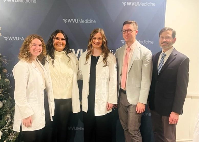 OHIO Eastern nursing students, WVU Aspiring Nurse Program Signing Day Group Photo