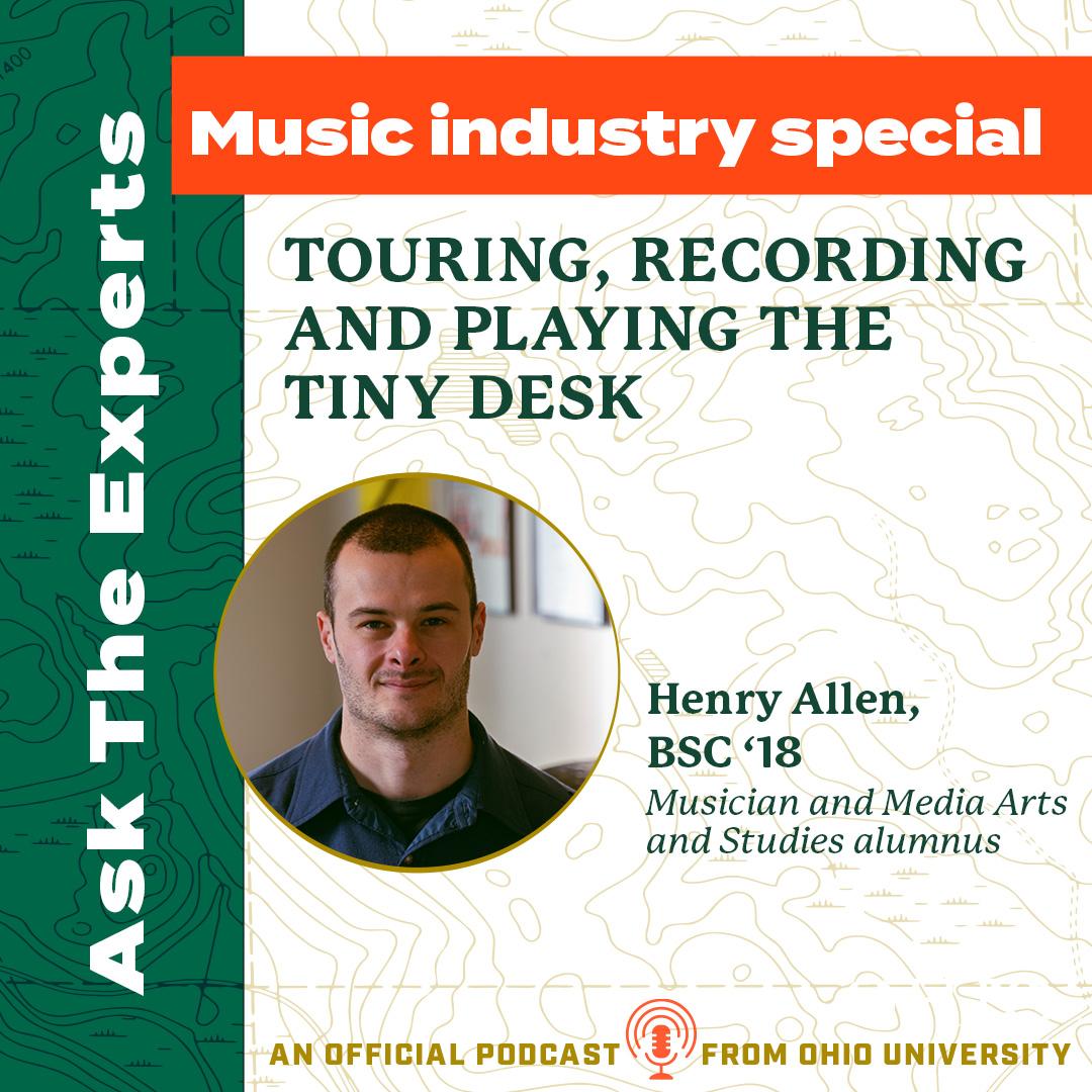 Music Industry special graphic for Ask the Experts podcast