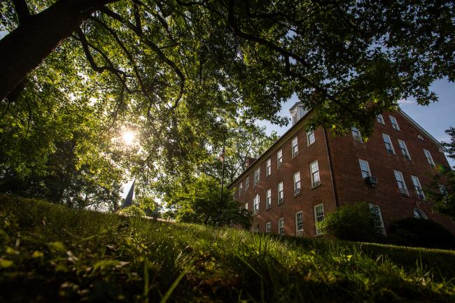 An image of Ohio University's College Green