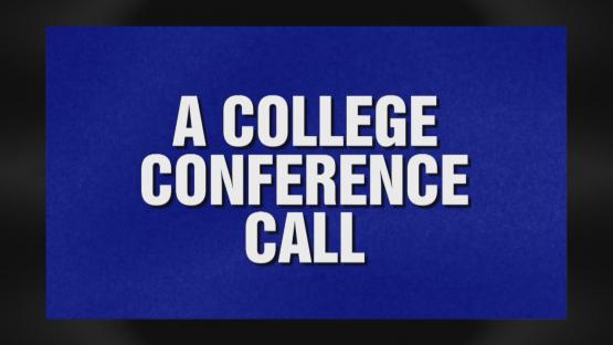 A College Conference Call