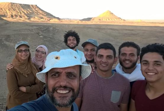 Mansoura University Vertebrate Paleontology Center team