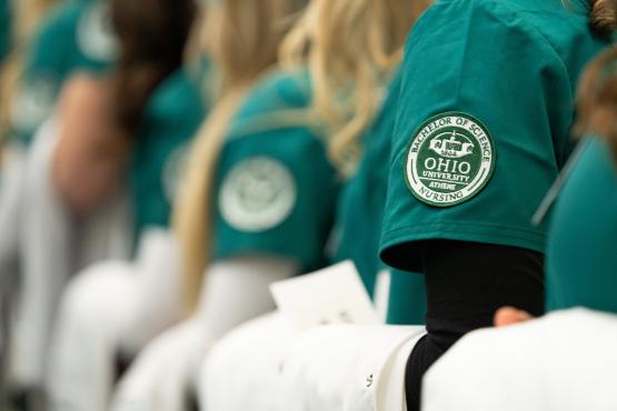 the bachelor of science nursing program at Ohio University welcomes and celebrates new students each year