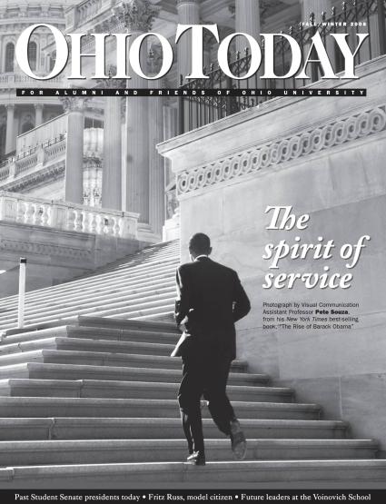 Cover of 2008 Fall issue of Ohio Today