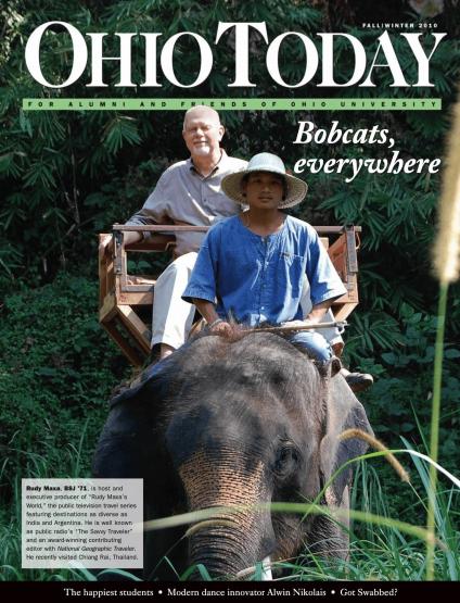 Cover of 2010 Fall-Winter issue of Ohio Today