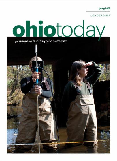 Cover of 2018 Spring issue of Ohio Today