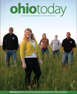 Cover of 2012 Fall issue of Ohio Today