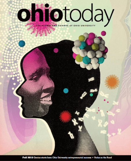 Cover of 2013 Fall issue of Ohio Today